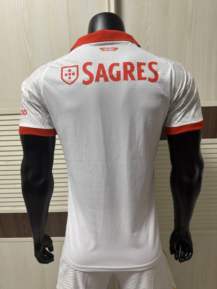 26-27 Benfica Away Player Version Soccer Jersey