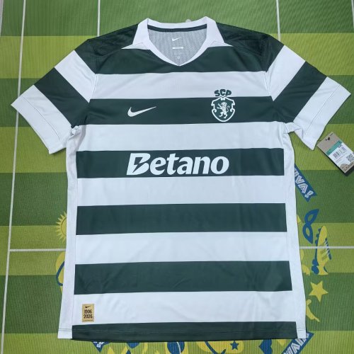 26-27 Sporting Lisbon Home Fans Soccer Jersey