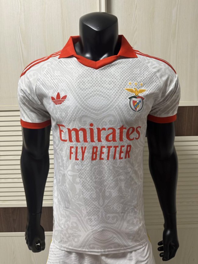 26-27 Benfica Away Player Version Soccer Jersey
