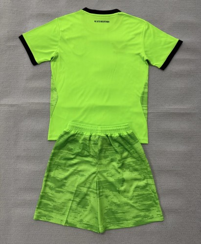 26-27 EVE Green GoalKeeper Kids Soccer Jersey