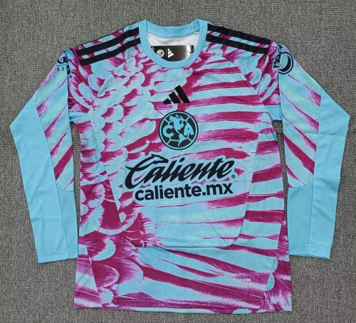 26-27 Club America GoalKeeper Long Sleeve Fans Soccer Jersey (长袖)