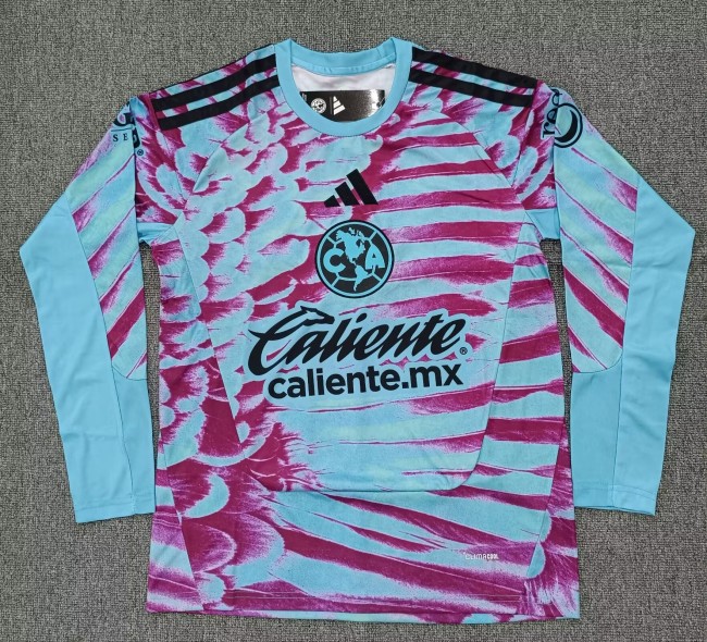 26-27 Club America GoalKeeper Long Sleeve Fans Soccer Jersey (长袖)