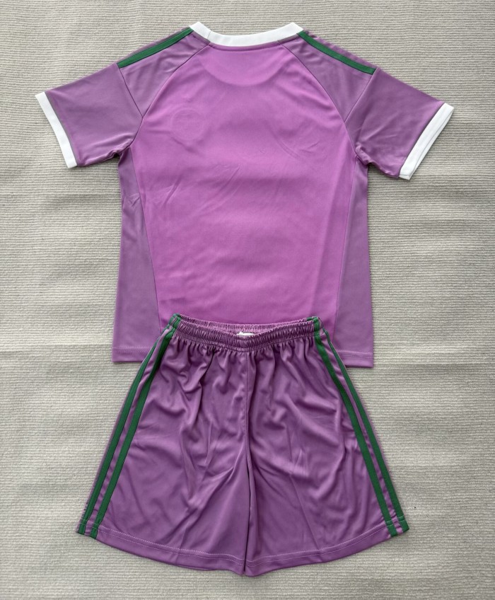 26-27 Celtic Purple Goalkeeper Kids Soccer Jersey