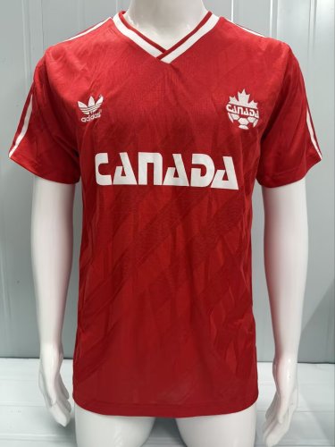 1986 Canada Away Retro Fans Soccer Jersey