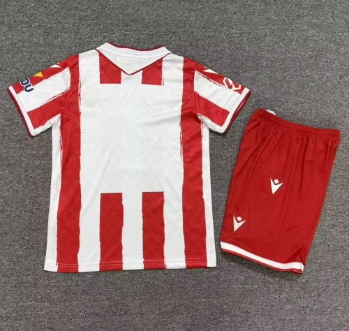 26-27 UD Almeria Home Kids Soccer Jersey