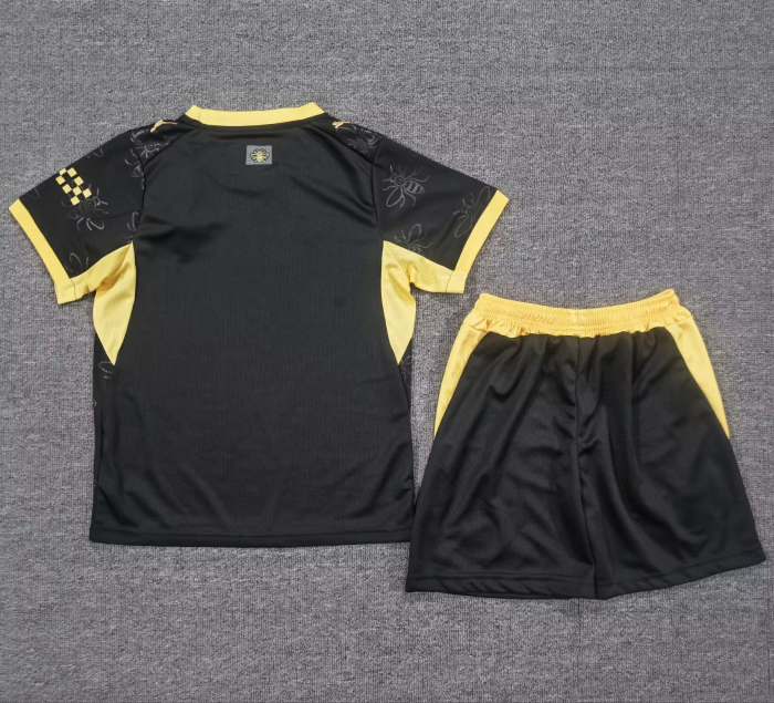26-27 Man City Away Kids Soccer Jersey
