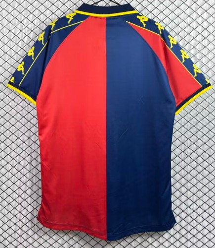 1999-2000 Genoa Home Retro Soccer Jersey