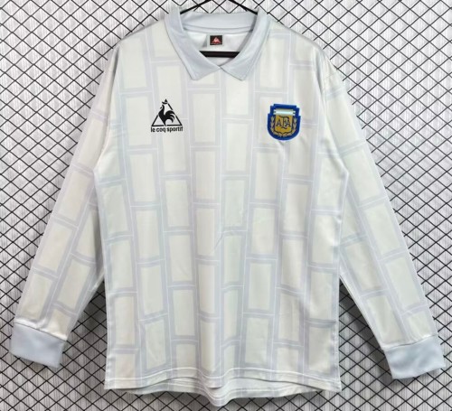 1986  Argentina Goalkeeper Long sleeves Retro Soccer Jersey
