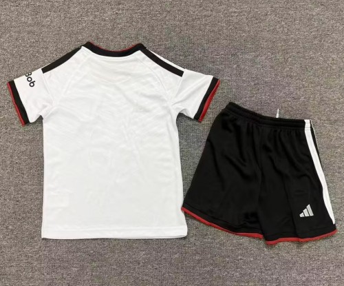26-27 Fulham Home Kids Soccer Jersey