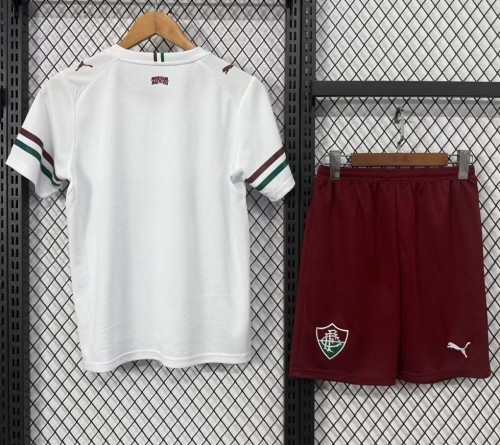 26-27 Fluminense Away Kids Soccer Jersey