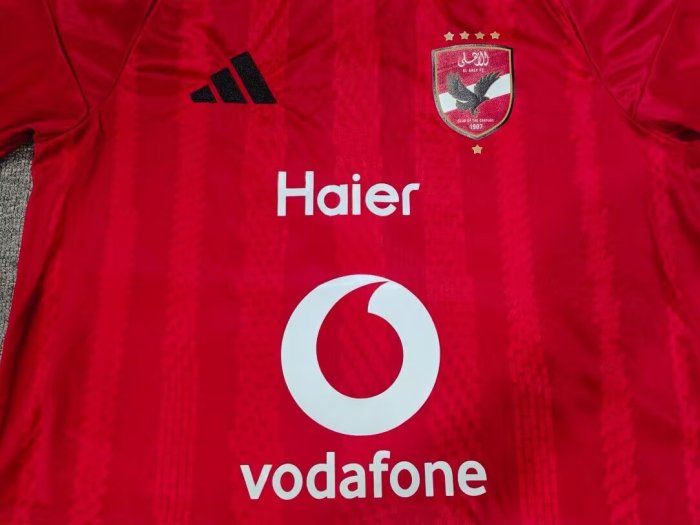 26-27 AL AHLY SC Home Fans Soccer Jersey