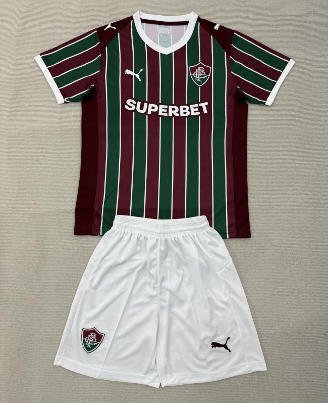 26-27 Fluminense Home Adult Suit