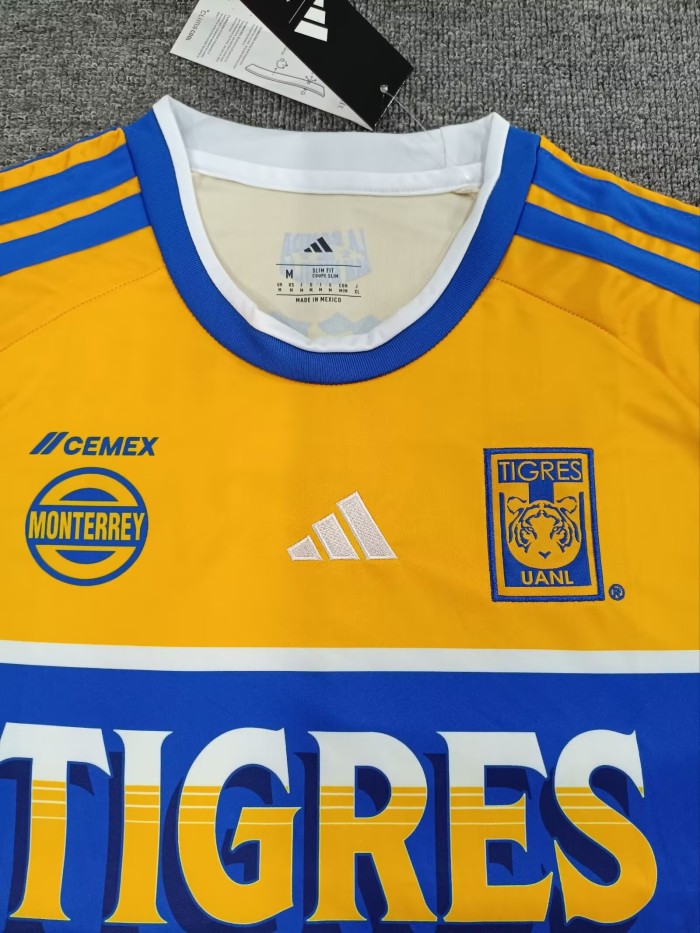 26-27 Tigres UANL Home Women Fans Soccer Jersey (女)