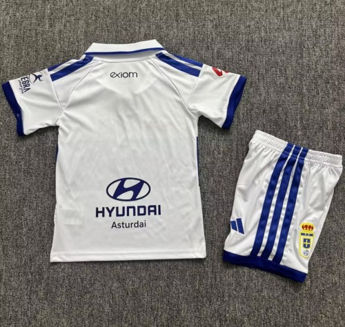 26-27 Real Oviedo Away Kids Soccer Jersey