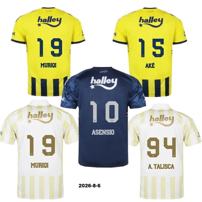 26-27 Fenerbahce Away Fans Soccer Jersey