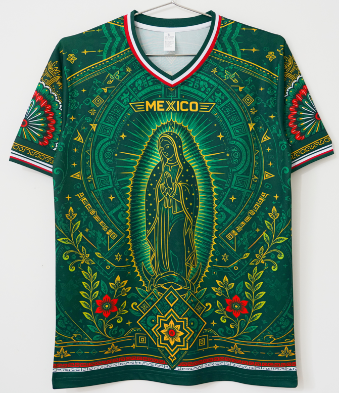 2026 Mexico Green Training Shirts