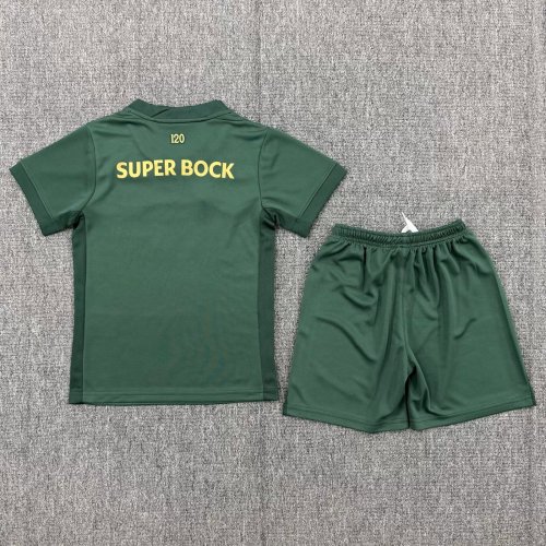 26-27 Sporting Lisbon 120th Anniversary Edition Kids Soccer Jersey
