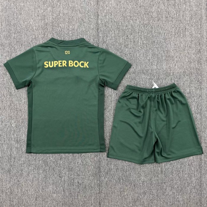 26-27 Sporting Lisbon 120th Anniversary Edition Kids Soccer Jersey