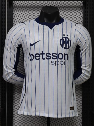 26-27 INT Away Long Sleeve Player Version Soccer Jersey*长袖球员