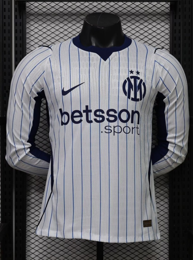 26-27 INT Away Long Sleeve Player Version Soccer Jersey*长袖球员