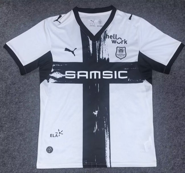 26-27 Stade Rennais Away Fans Soccer Jersey