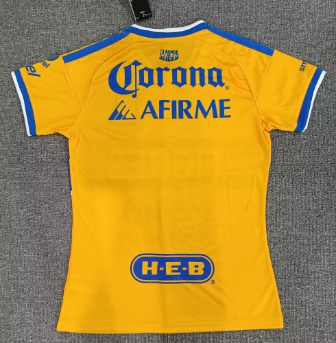 26-27 Tigres UANL Home Women Fans Soccer Jersey (女)