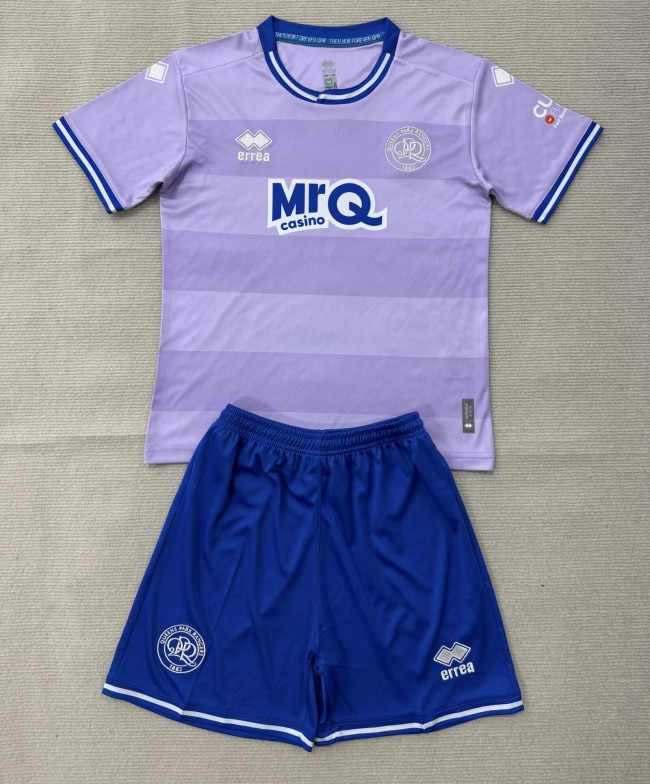 26-27 Queen's Park Away Kids Soccer Jersey