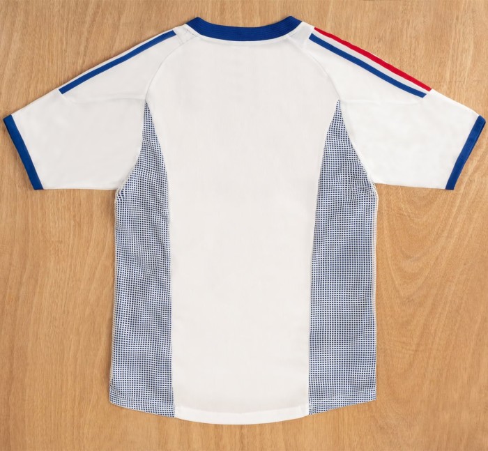 2002 France Away Retro Soccer Jersey