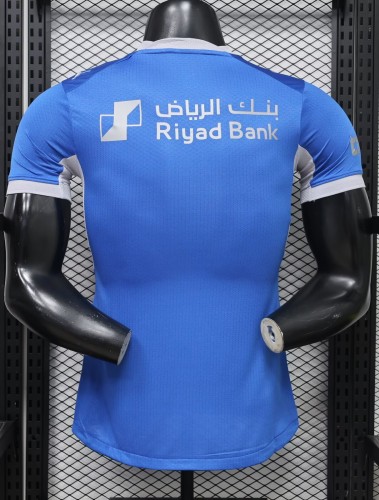 26-27 Al-Hilal Home Player Version Soccer Jersey