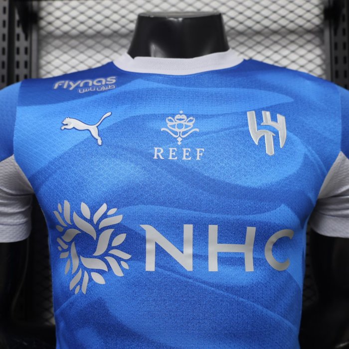 26-27 Al-Hilal Home Player Version Soccer Jersey