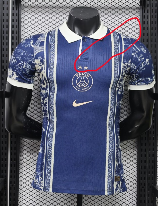 26-27 PSG Special Edition Player Version Soccer Jersey (With 2 Star)*两颗星