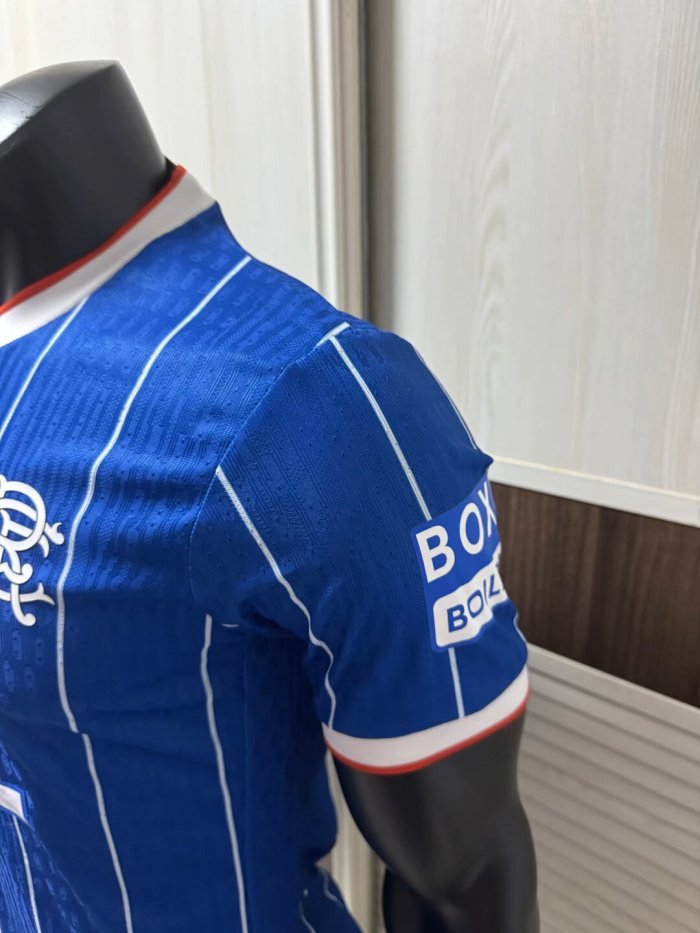 26-27 Rangers Home Player Version Soccer Jersey
