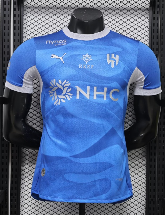 26-27 Al-Hilal Home Player Version Soccer Jersey
