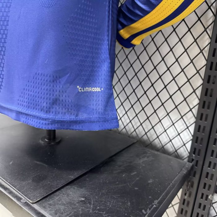 26-27 Boca Juniors Home Long Sleeve Player Version Soccer Jersey*长袖球员