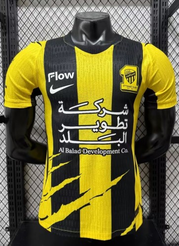 26-27 Ittihad Home Player Version Soccer Jersey