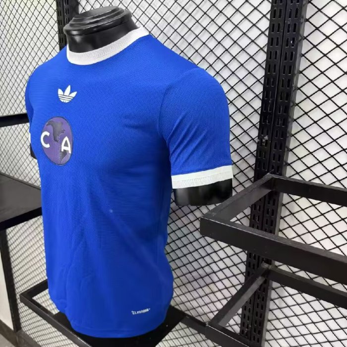 26-27 Club America Blue 110th Anniversary Edition Player Version Soccer Jersey