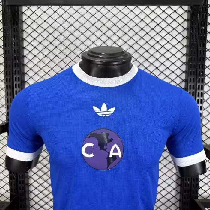 26-27 Club America Blue 110th Anniversary Edition Player Version Soccer Jersey
