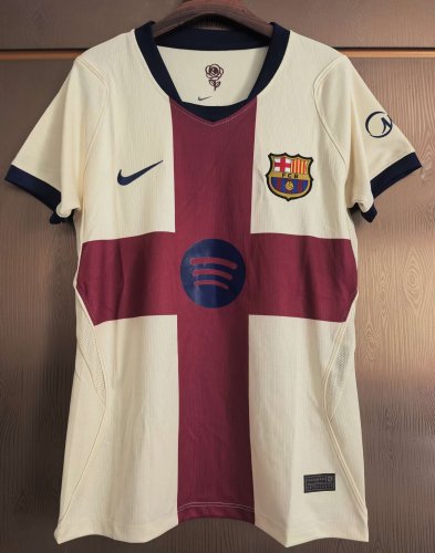 26-27 BAR Fourth Women Fans Soccer Jersey (女)