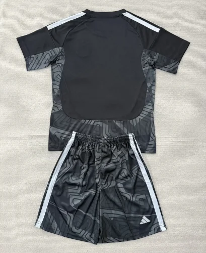 26-27 Aja× Black GoalKeeper Kids Soccer Jersey