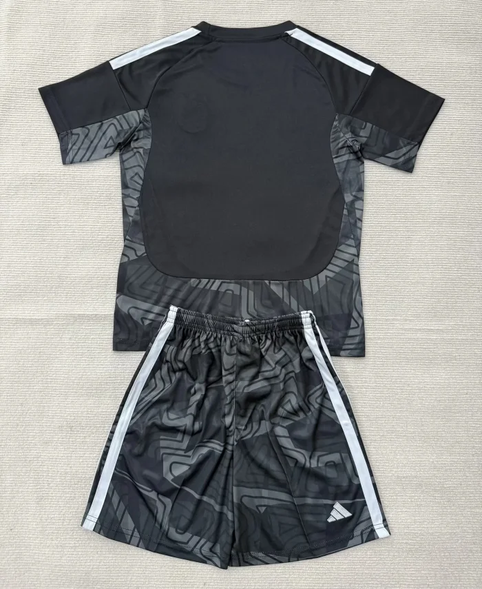 26-27 Aja× Black GoalKeeper Kids Soccer Jersey