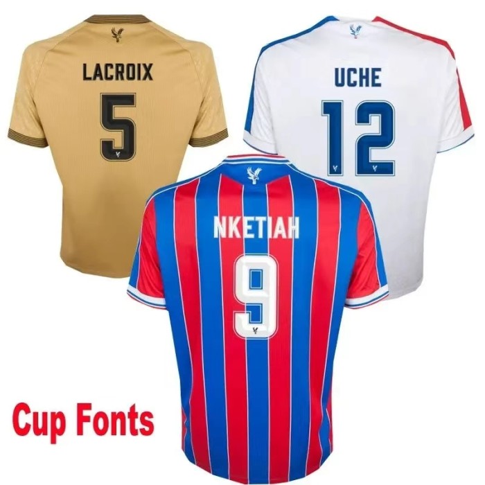 26-27 Crystal Palace Away Player Version Soccer Jersey