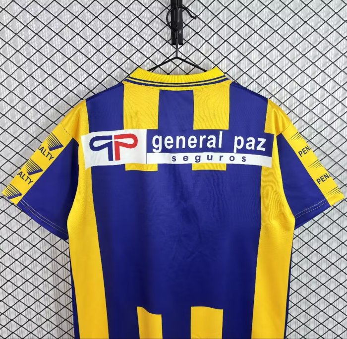 1993-1995 Rosario Central Home Retro Soccer Jersey