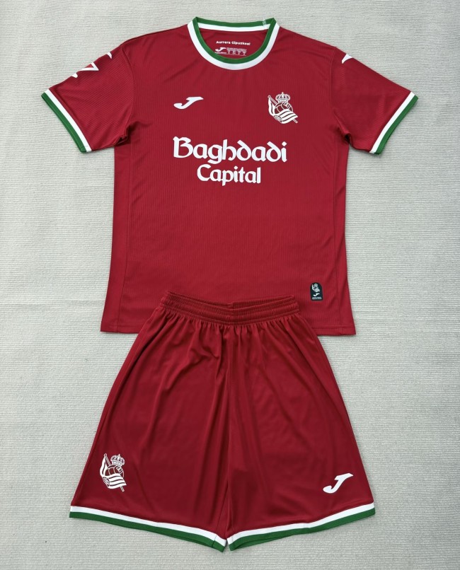 26-27 Real Sociedad Third Kids Soccer Jersey