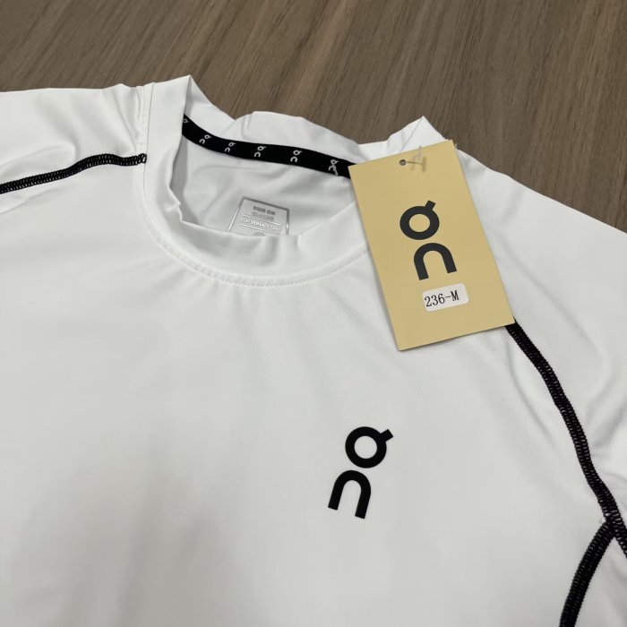2026 ON White Tight short sleeves