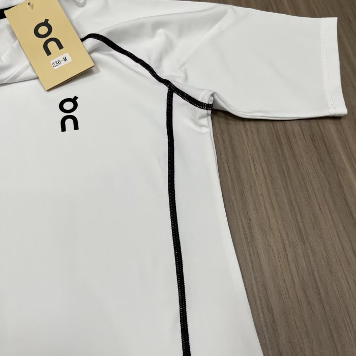 2026 ON White Tight short sleeves
