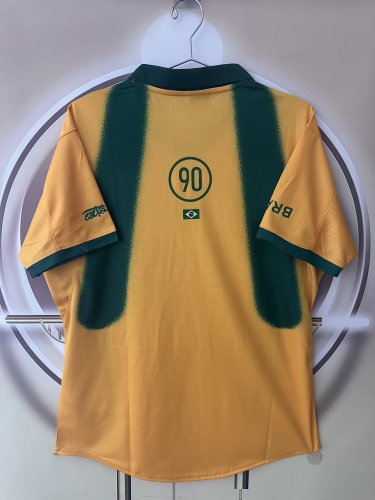 26-27 Brazil Retro Version Fans Soccer Jersey