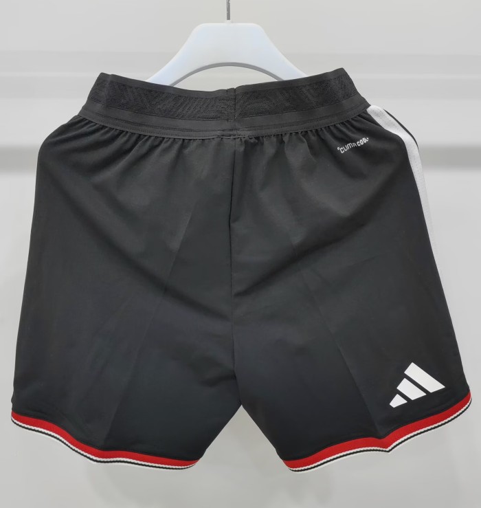 26-27 Man Utd Home Black Player Version Shorts Pants