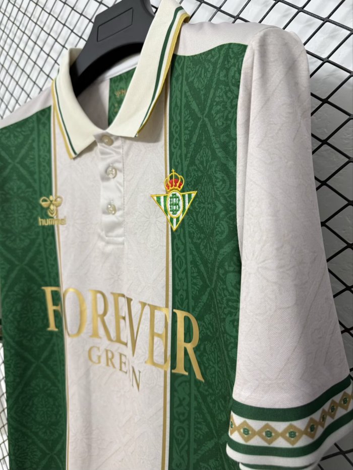 26-27 Real Betis Retro Version Fans Soccer Jersey