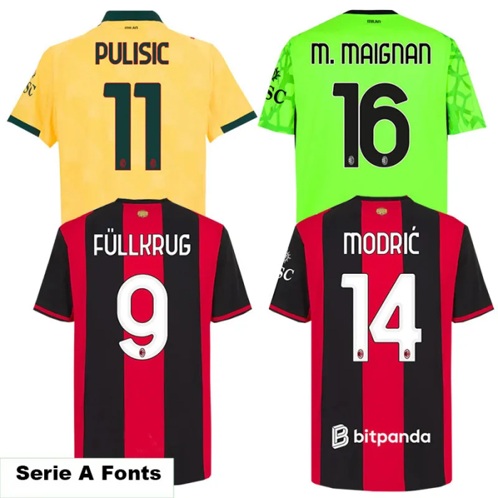 26-27 ACM Home Kids Player Version Soccer Jersey (球员童装)