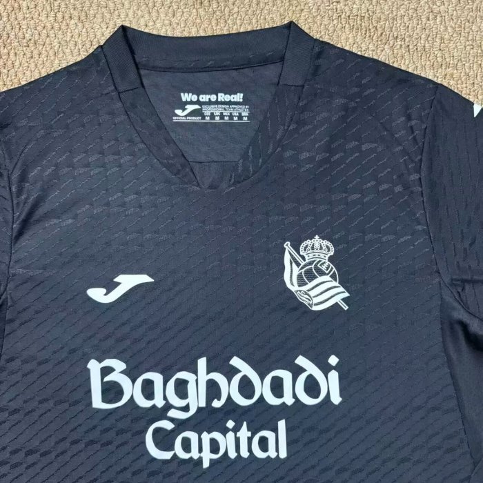 26-27 Real Sociedad Away Fans Soccer Jersey